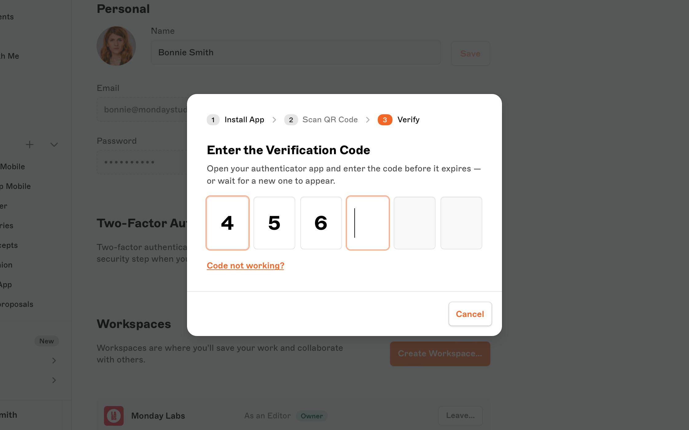 An image showing how to insert the code you receive in Sketch