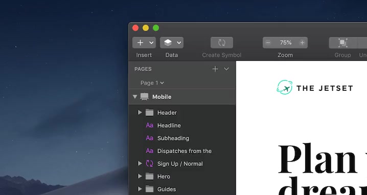 Sketch Dark Mode Sketch Plugin  Sketch Elements